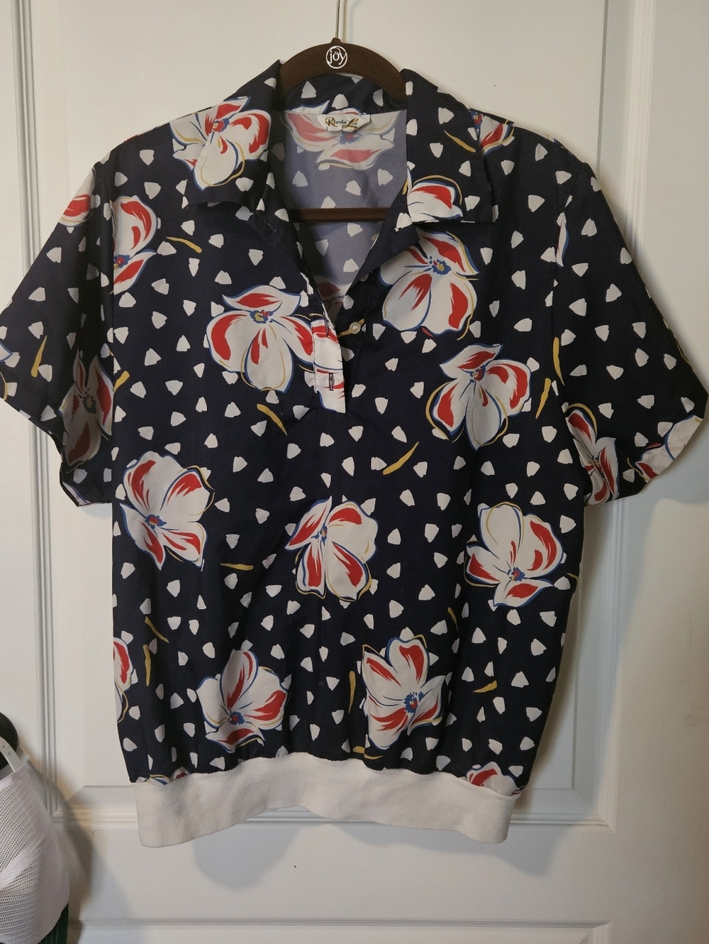 Vintage Rhoda Lee Blouse - Size 18/XL